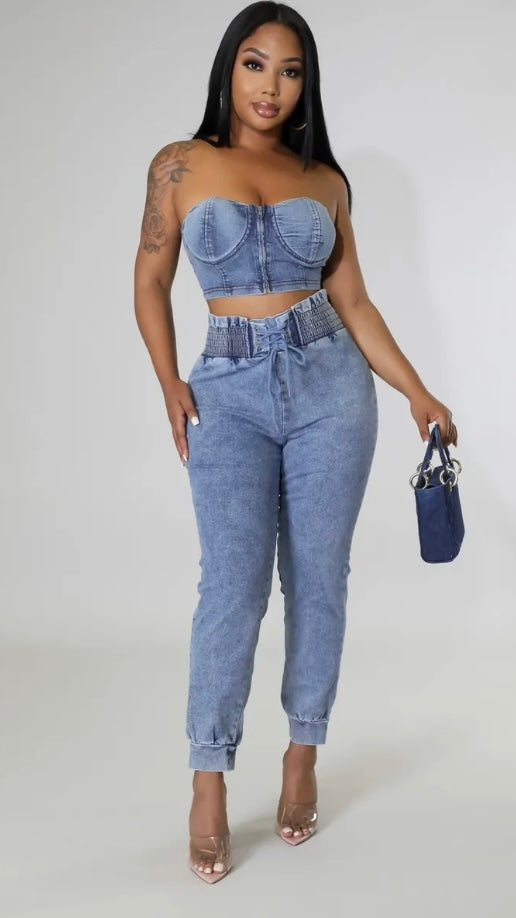 Ausha Pant Set