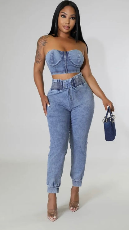 Ausha Pant Set