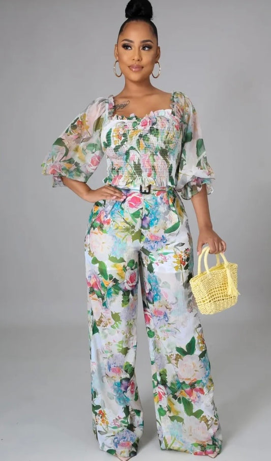 Camille Pant Set