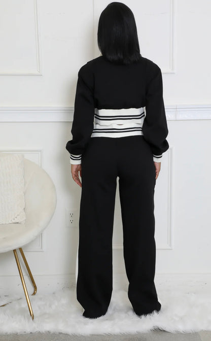 Luxe Pant Set ( Black )