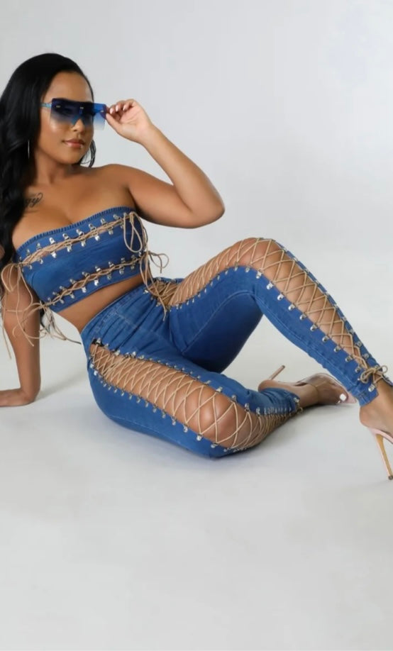 Susie Pant Set