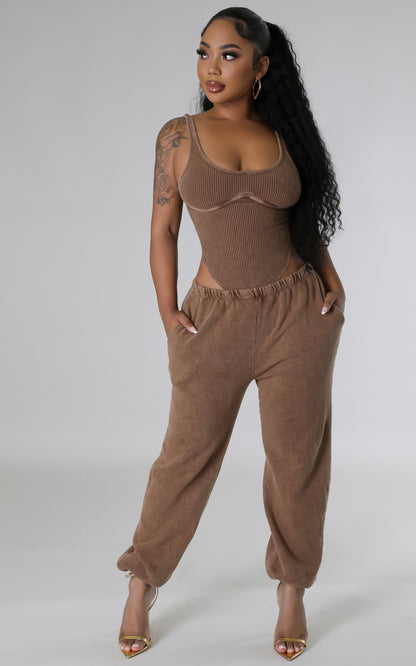 No Feelings Pant Set