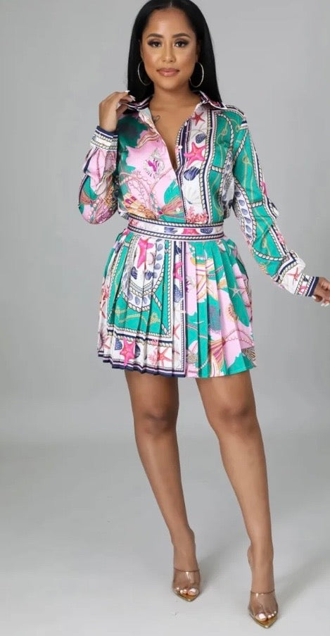 Athens Skirt Set