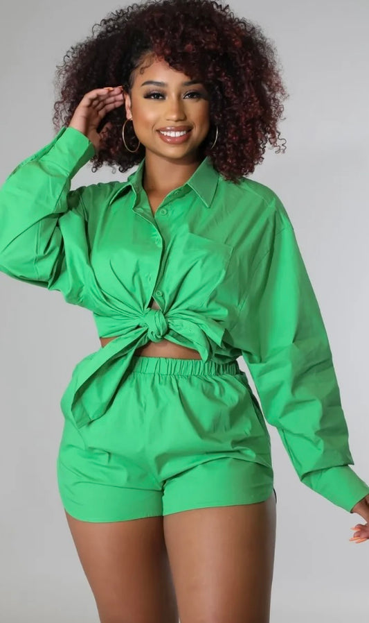 Evani Short Set