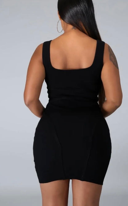 Be Mine Dress ( Black )