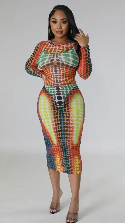 Dotted Thoughts Dress