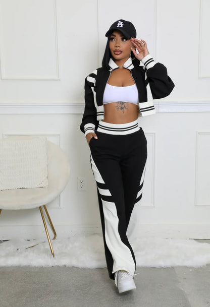 Luxe Pant Set ( Black )