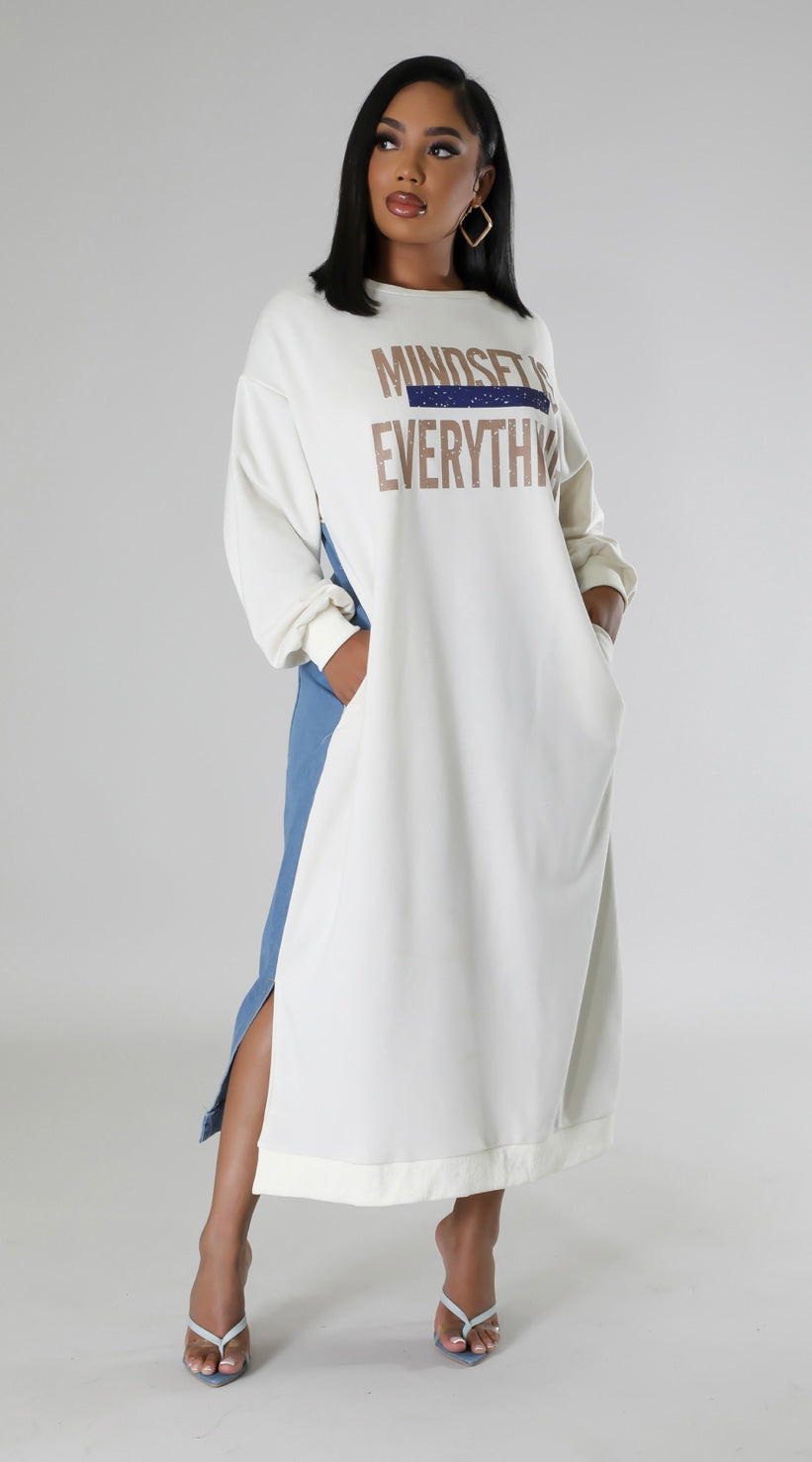 Mindset is Everything Dress