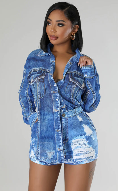 Total Illusion Short Set