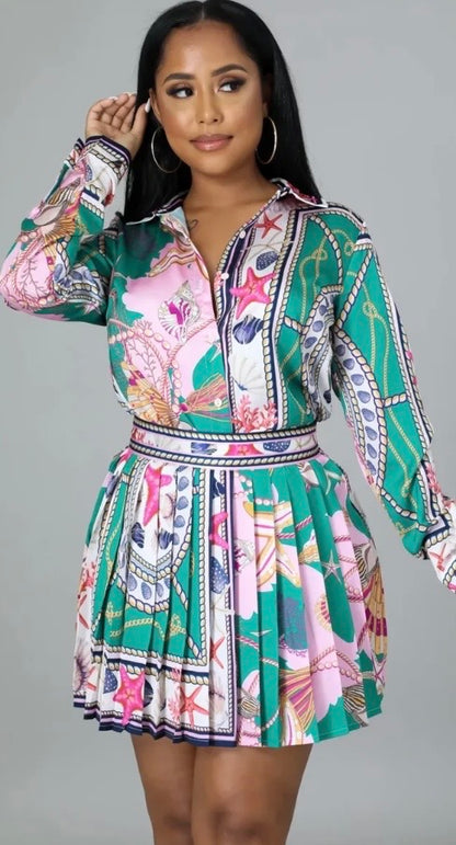 Athens Skirt Set