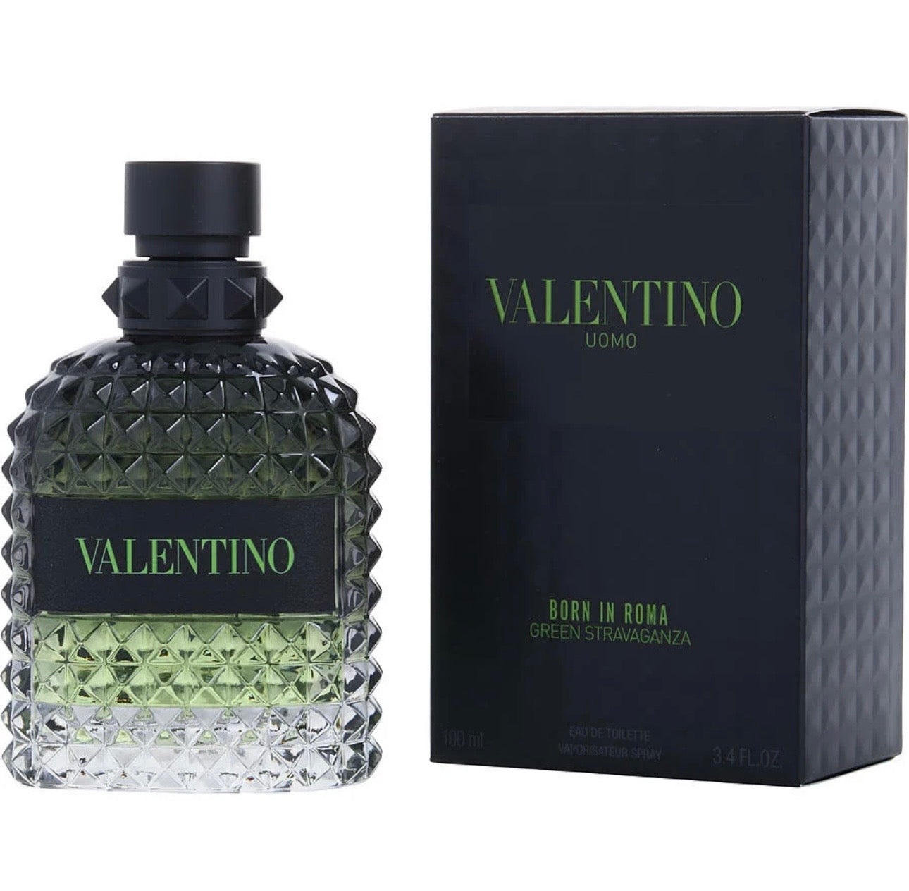 Valentino Uomo Born in Roma Born in Roma Green Stravaganza