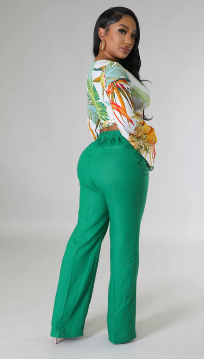 Malyssandre Linen Pants