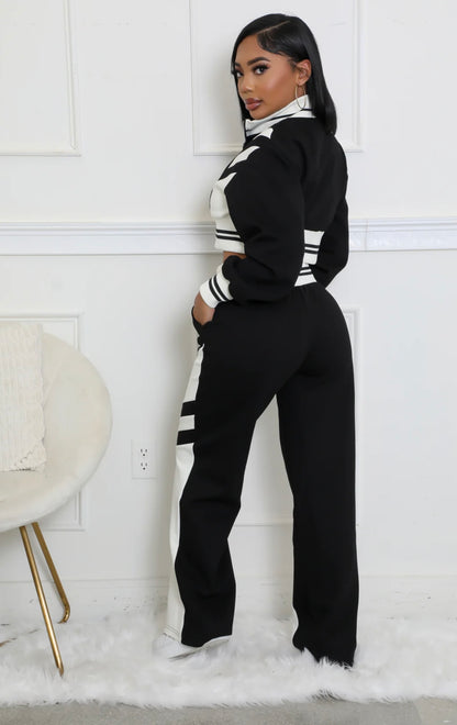 Luxe Pant Set ( Black )