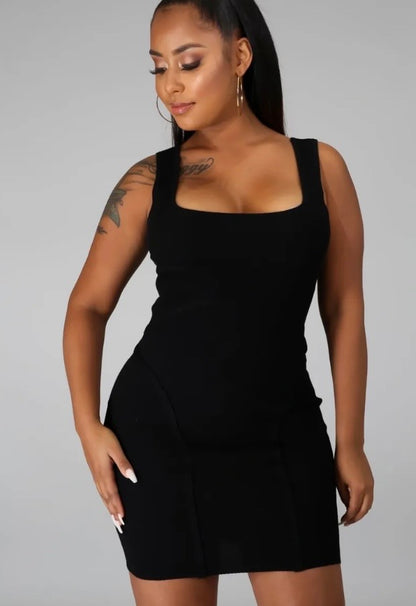 Be Mine Dress ( Black )