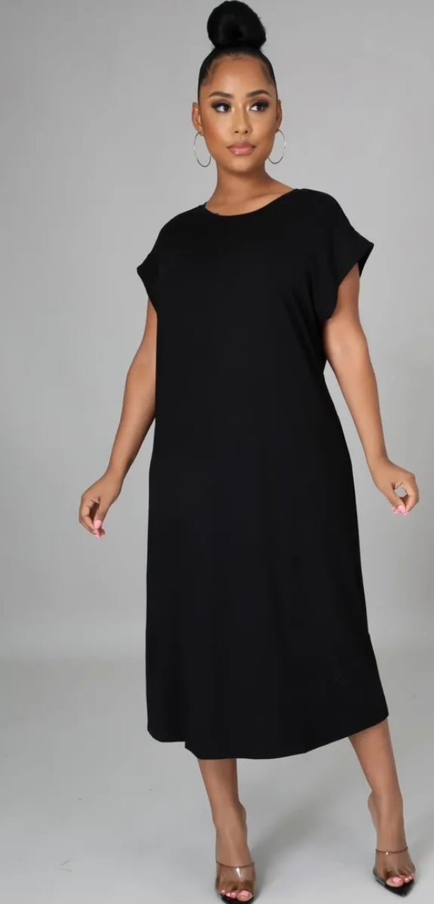 Living the comfy Life Dress