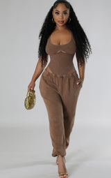 No Feelings Pant Set
