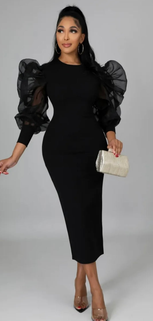 So Classy Dress-Black