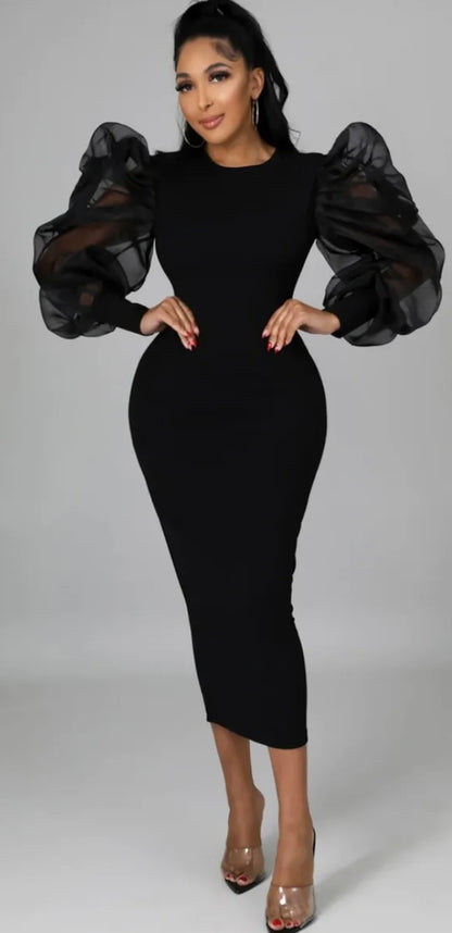 So Classy Dress-Black