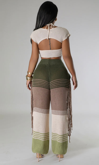 Beach Bali Pants ( Olive )